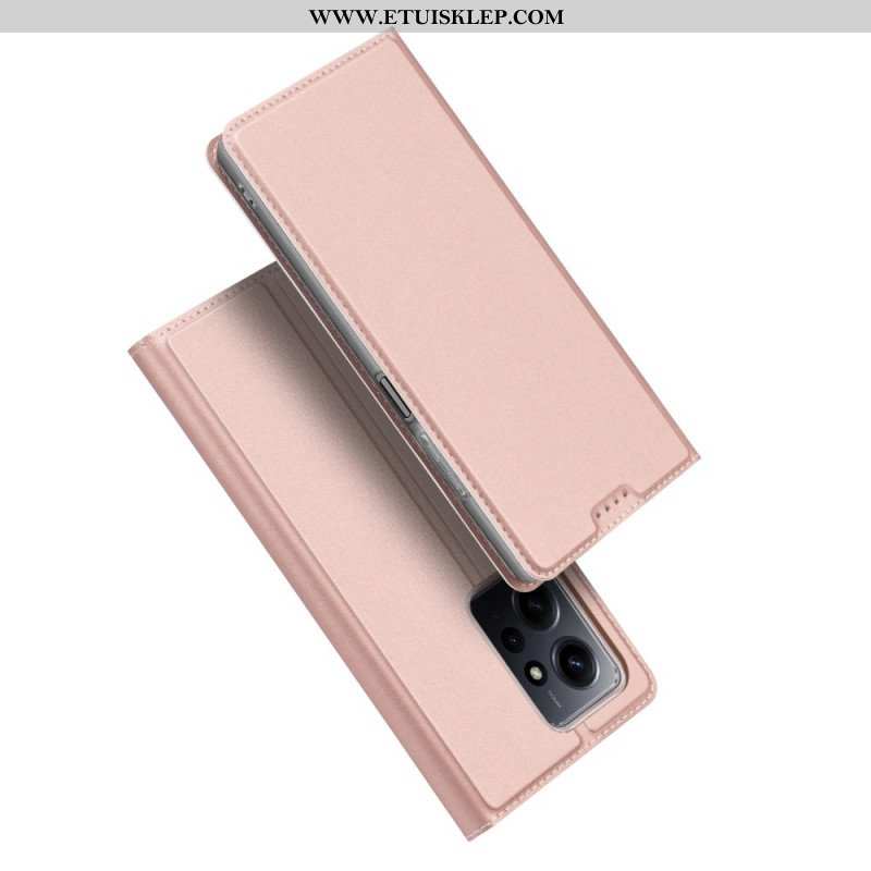 Etui Na Telefon do Xiaomi Redmi Note 12 4G Etui Folio Seria Skin-pro Dux Ducis